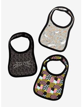 Disney The Nightmare Before Christmas Patterns Infant Bib Set - BoxLunch Exclusive, , hi-res
