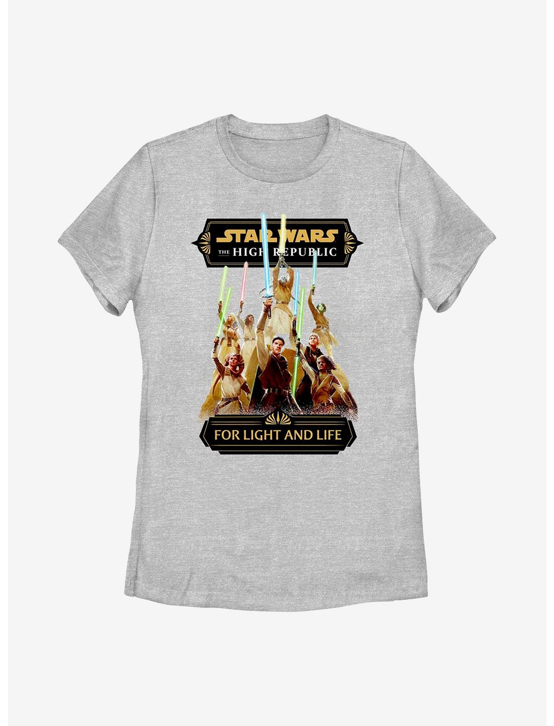 Star Wars: The High Republic For Light And Life Womens T-Shirt, ATH HTR, hi-res