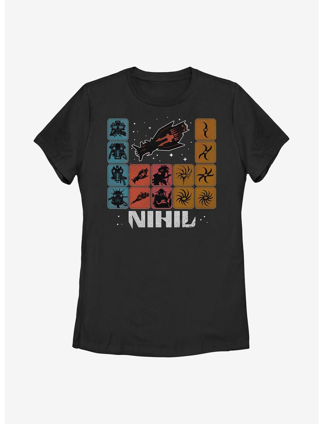 Star Wars: The High Republic Nihil Table Womens T-Shirt, BLACK, hi-res
