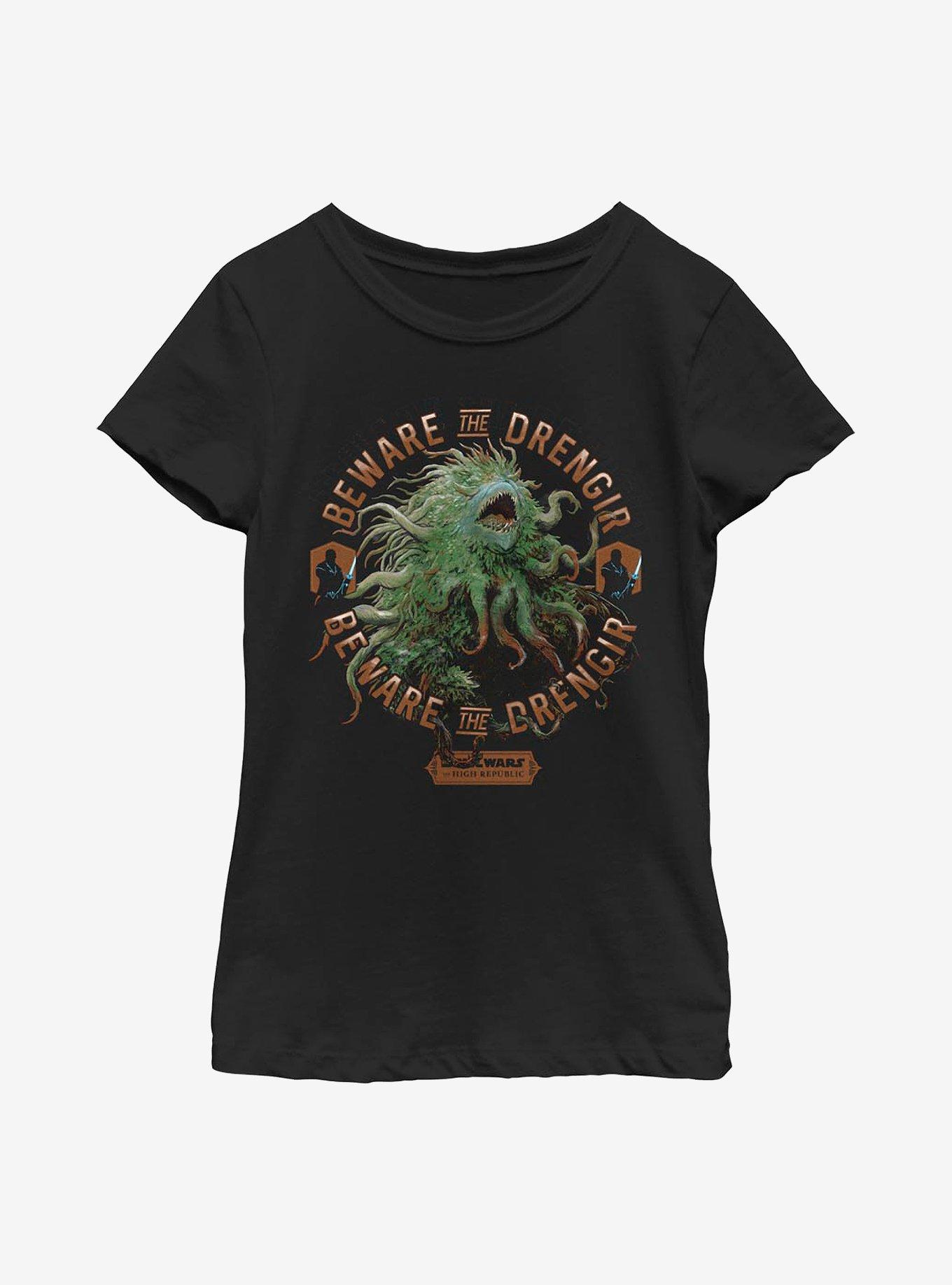 Star Wars: The High Republic Beware The Drengir Youth Girls T-Shirt, , hi-res