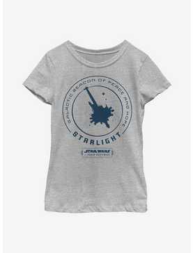 Star Wars: The High Republic Galactic Beacon Of Peace And Hope Youth Girls T-Shirt, , hi-res