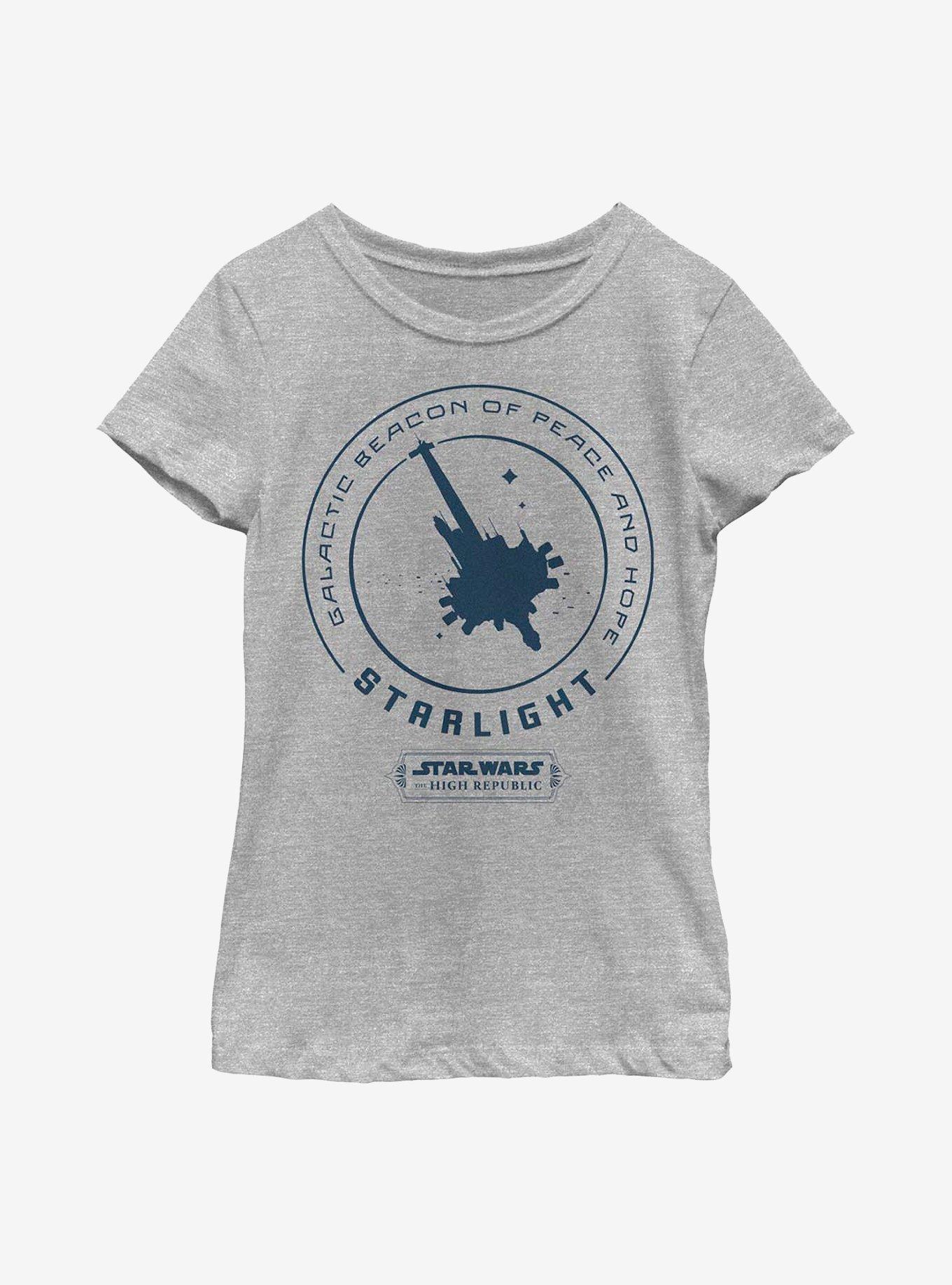 Star Wars: The High Republic Galactic Beacon Of Peace And Hope Youth Girls T-Shirt, , hi-res