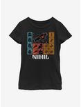 Star Wars: The High Republic Nihil Table Youth Girls T-Shirt, BLACK, hi-res