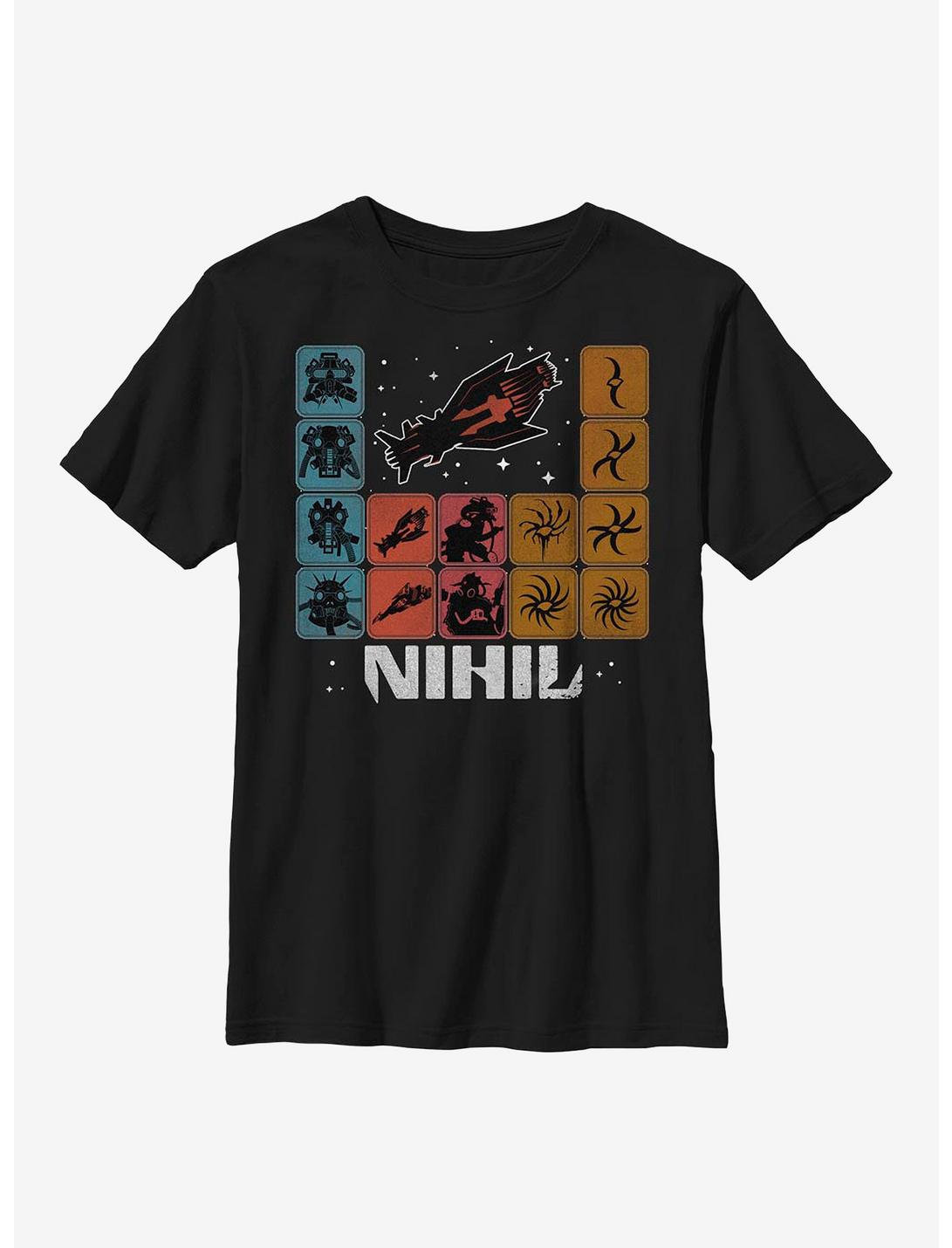 Star Wars: The High Republic Nihil Table Youth T-Shirt, BLACK, hi-res