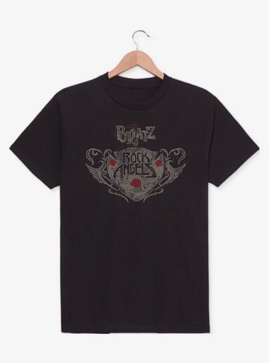 Bratz Rock Angelz Logo T-Shirt - BLACK | BoxLunch