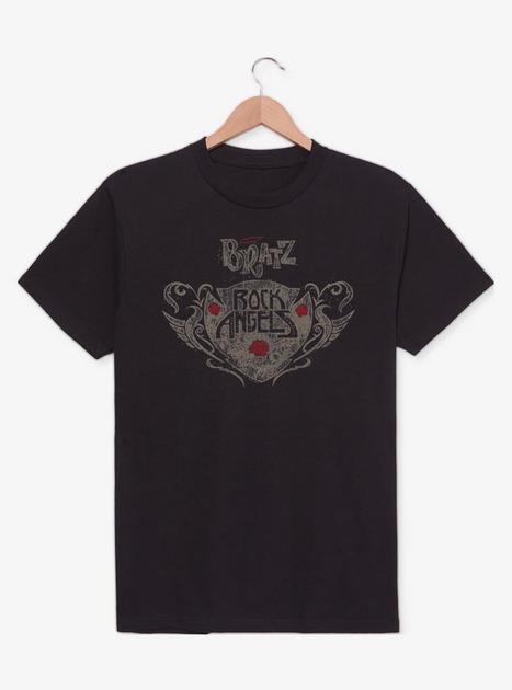 Bratz Rock Angelz Logo T-Shirt - BLACK | BoxLunch