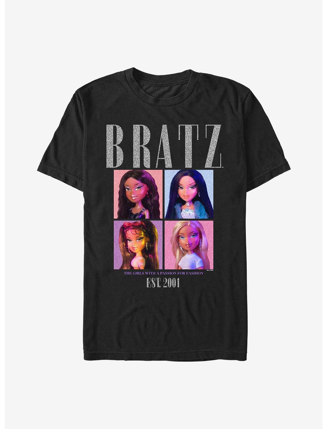 Bratz Square T-Shirt, BLACK, hi-res