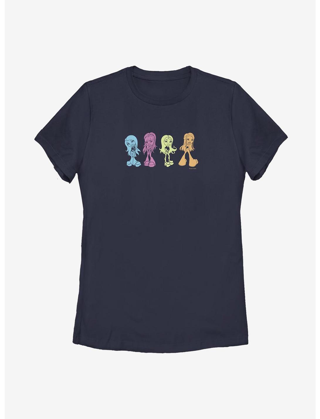 Bratz Minimal Womens T-Shirt, NAVY, hi-res