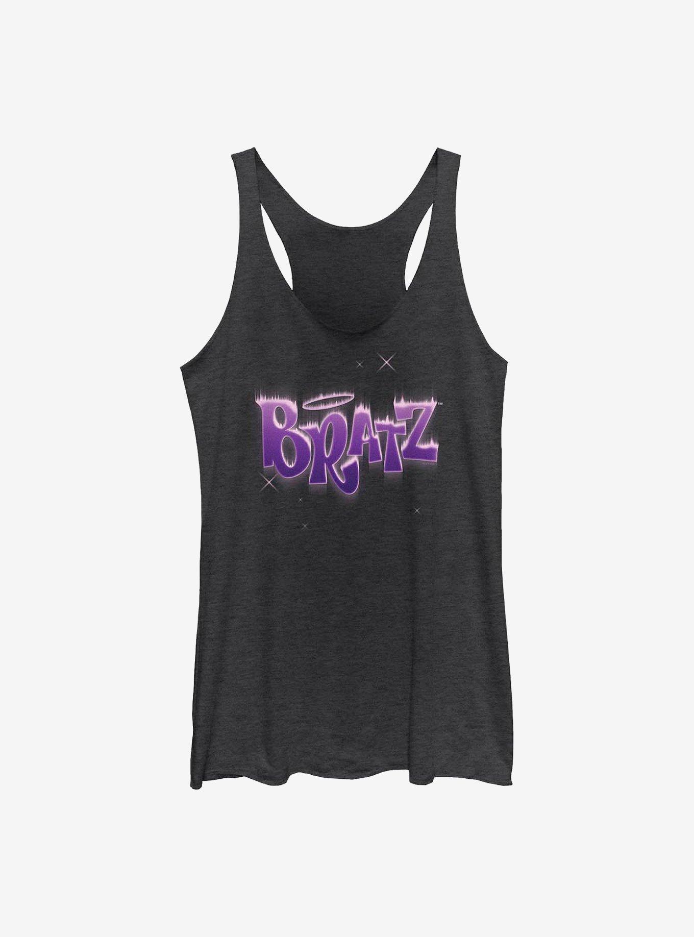 Bratz Purple Logo Womens Tank Top, , hi-res