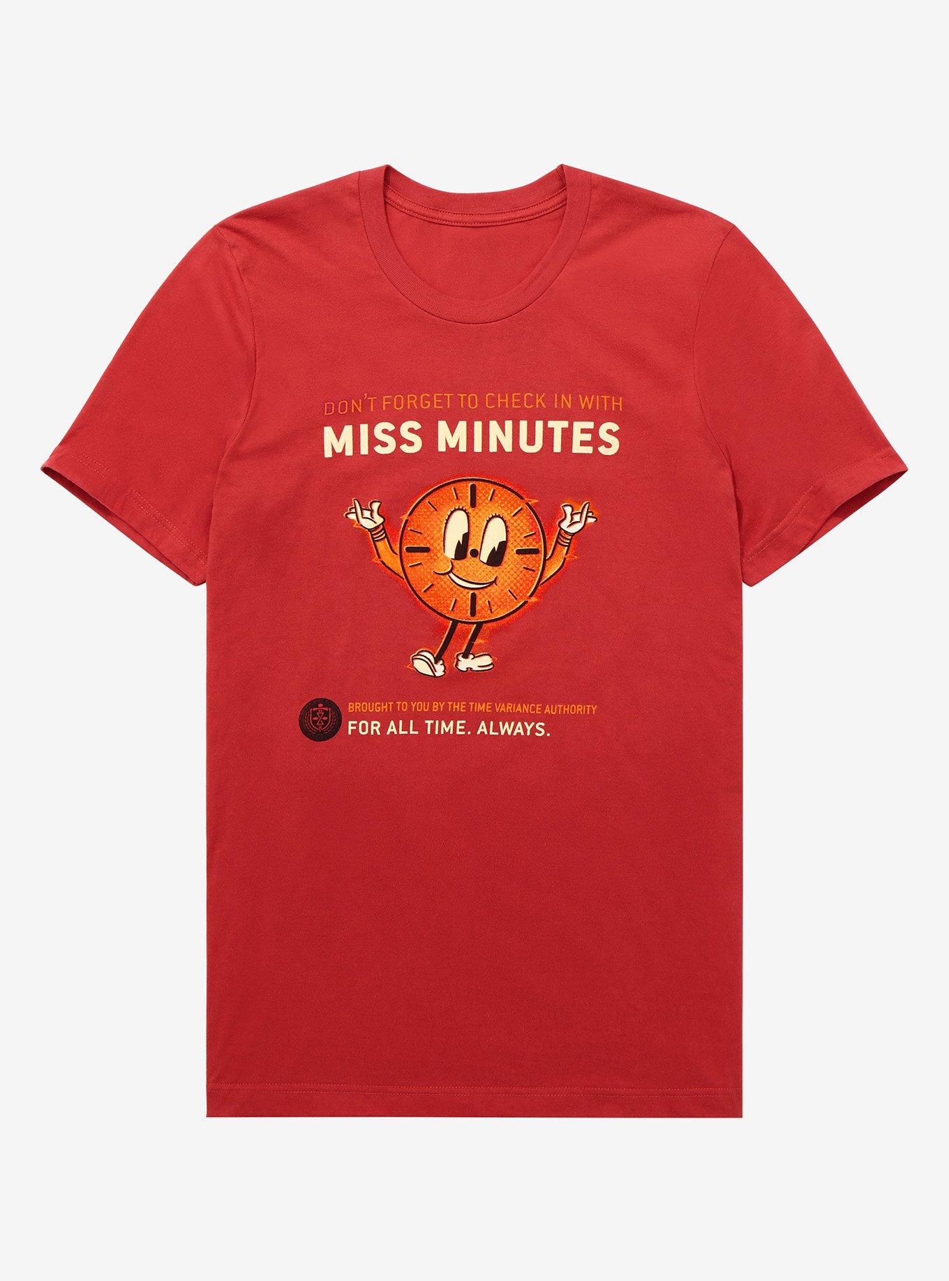 Marvel Loki Miss Minutes Women's T-Shirt - BoxLunch Exclusive, BURNT ORANGE, hi-res