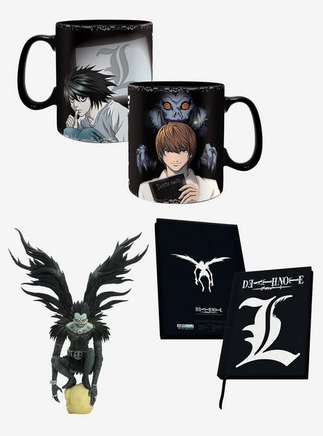 Death Note Ryuk Figure, Mug & Notebook Bundle | Hot Topic