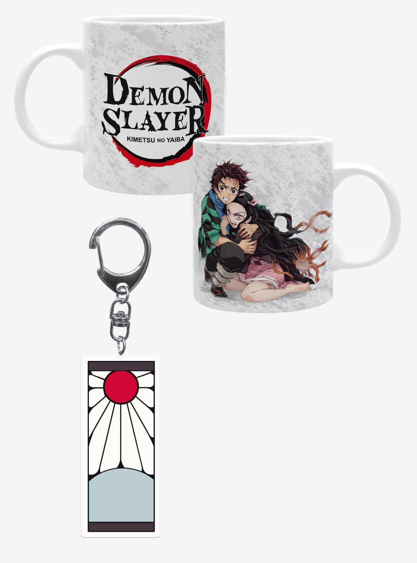 Demon Slayer: Kimetsu No Yaiba Mug & Keychain Set, , hi-res