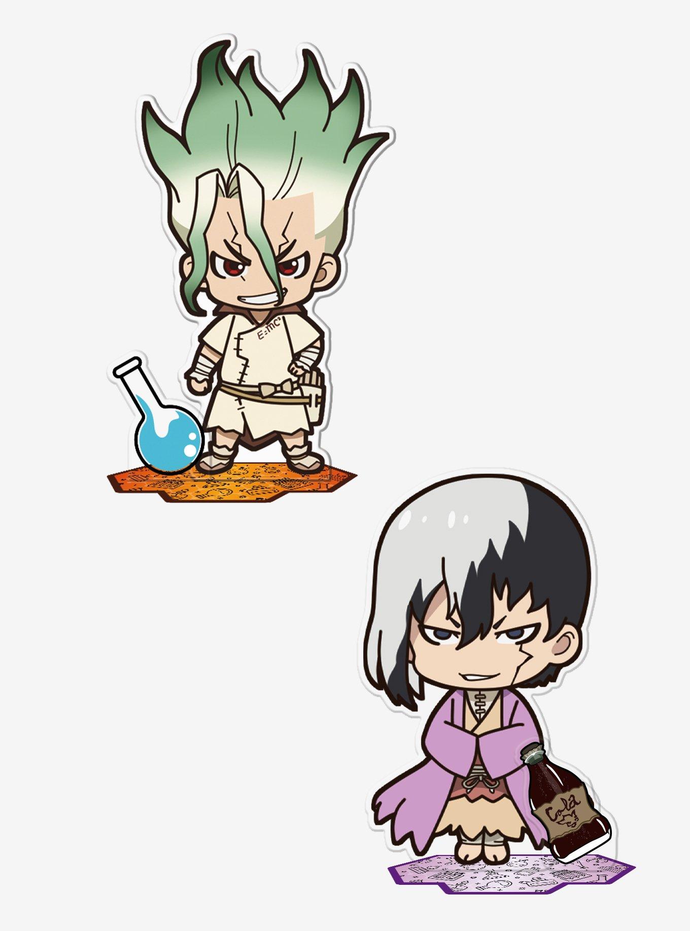 Dr. Stone Senku & Gen Acryl Bundle, , hi-res