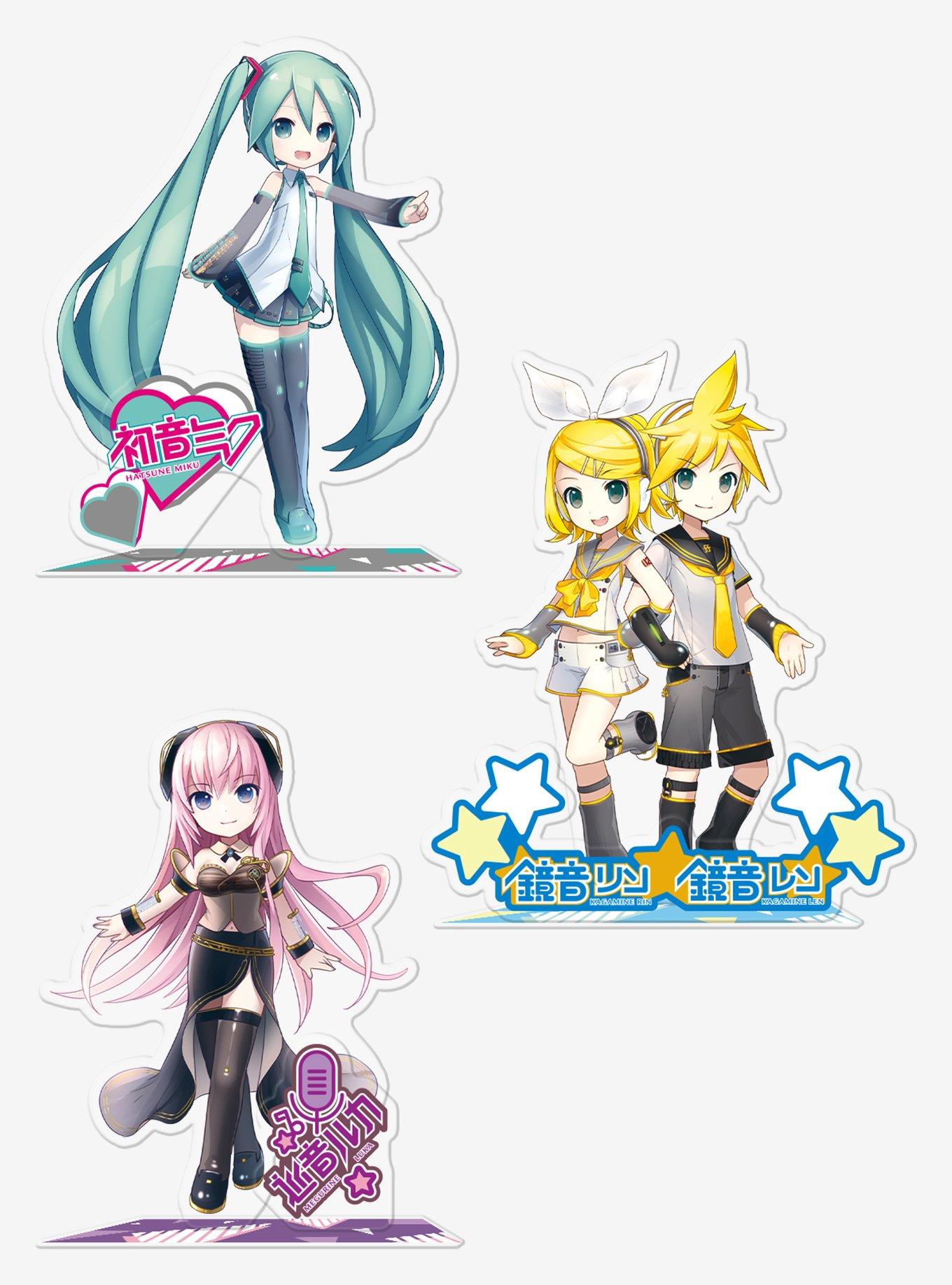 Hatsune Miku Hatsune Miku & Piapro Acryl Bundle | Hot Topic