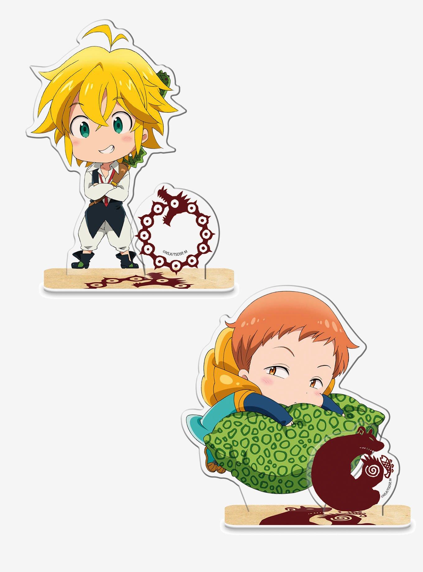 The Seven Deadly Sins Meliodas & King Acryl Bundle, , hi-res