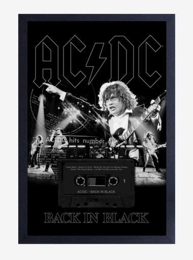  Buyartforless AC/DC Back in Black 36x24 Music Art Print Poster  ACDC: Posters & Prints