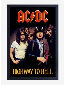 AC/DC Highway To Hell Framed Wood Wall Art, , hi-res