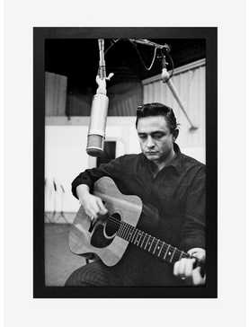 Johnny Cash In Person Framed Wood Wall Art, , hi-res