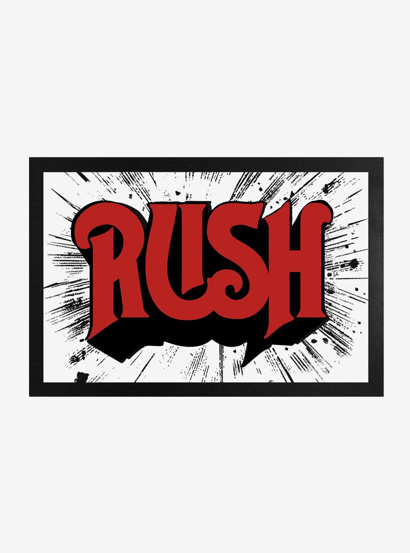 Rush Logo Framed Wood Wall Art, , hi-res