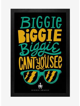 The Notorious B.I.G. Can't You See Framed Wood Wall Art, , hi-res