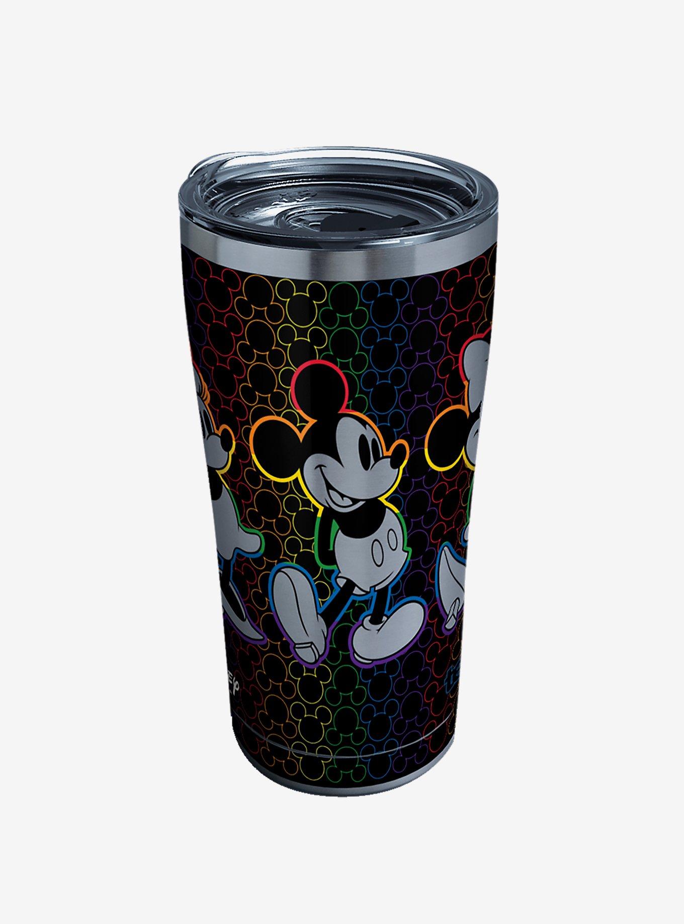 Disney Mickey Mouse Pride Rainbow Icon 16oz Double Wall Water Bottle