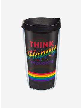 Disney Think Happy Thoughts Rainbow 16oz Classic Tumbler With Lid, , hi-res