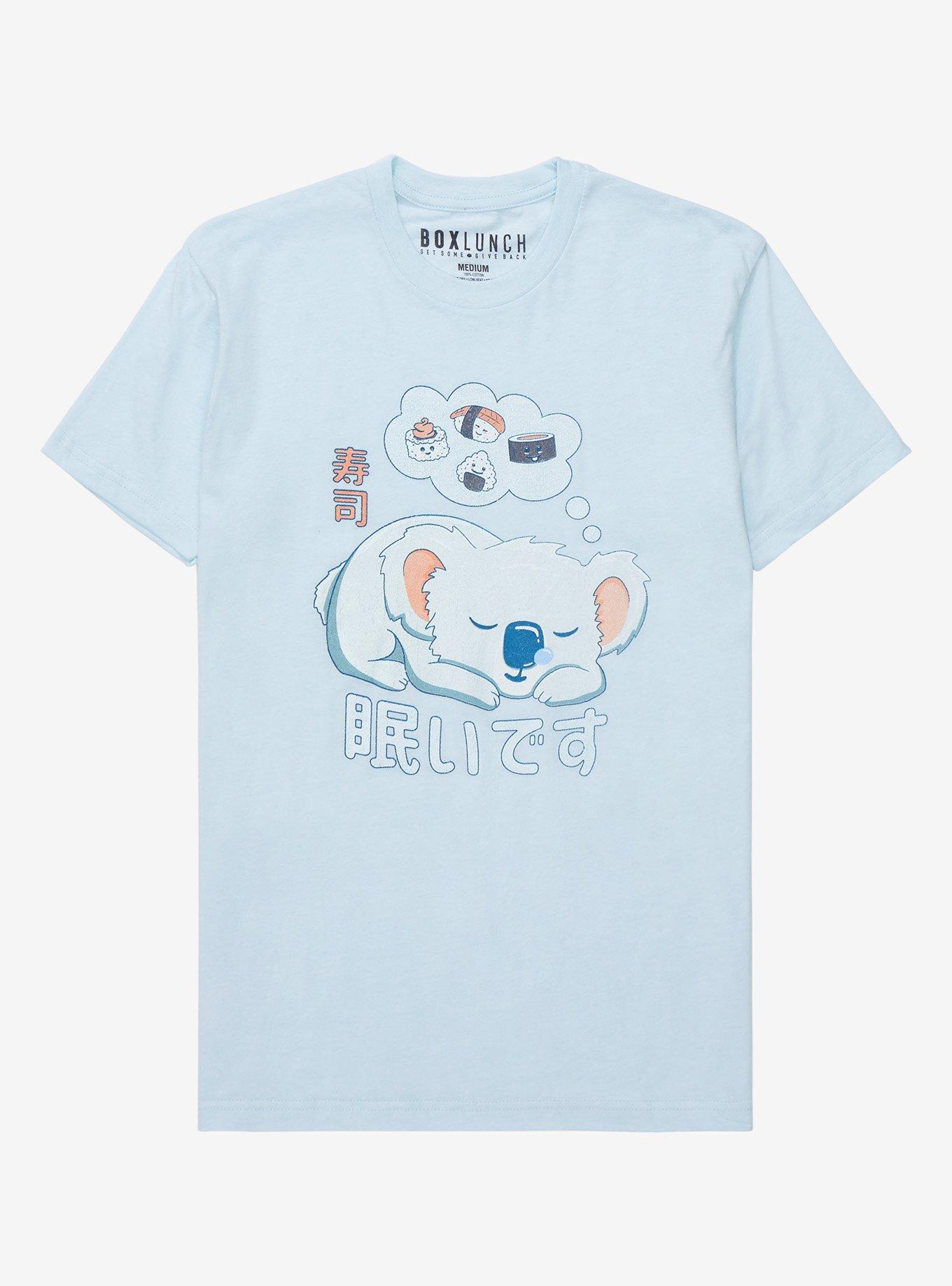 Sushi Dreaming Koala Women's T-Shirt - BoxLunch Exclusive, TIE DYE, hi-res