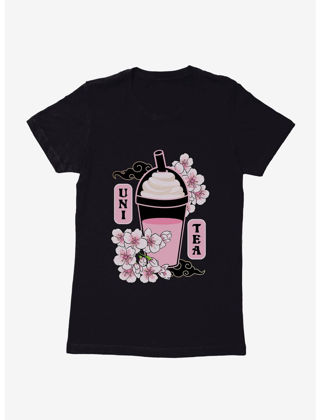 Uni Tea Cherry Blossom Boba Womens T-Shirt, , hi-res