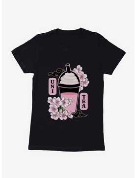 Uni Tea Cherry Blossom Boba Womens T-Shirt, , hi-res