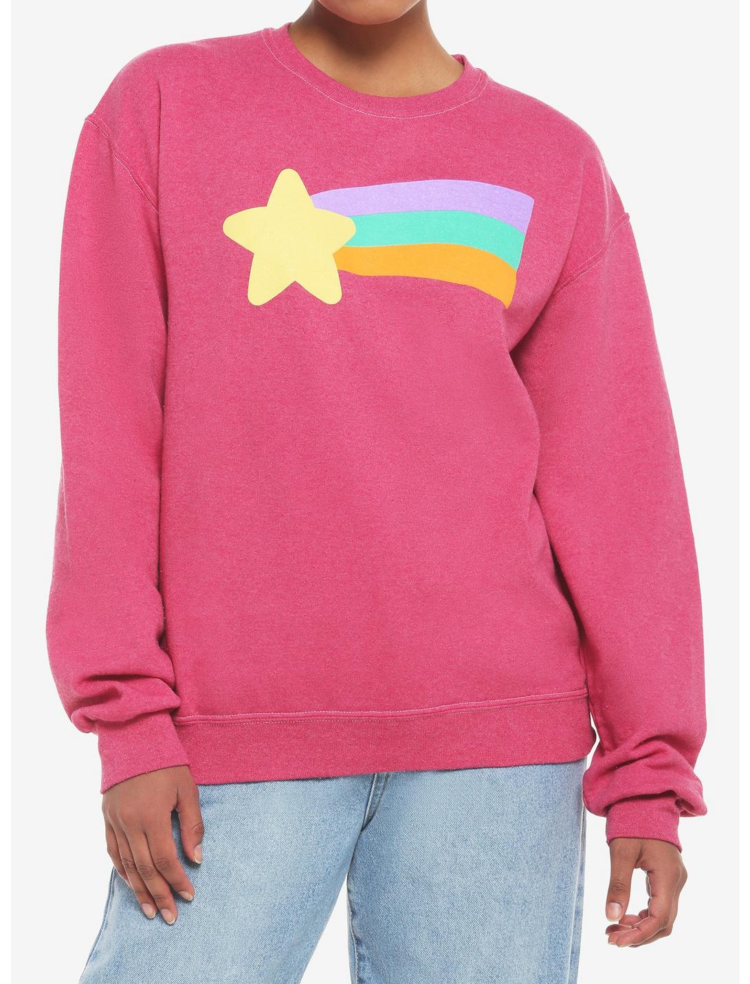 Gravity Falls Mabel's Rainbow Star Sweater Sweatshirt, MULTI, hi-res