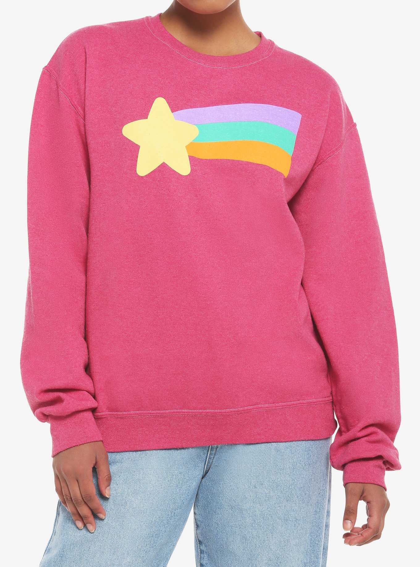 Pink star sweatshirt hot sale