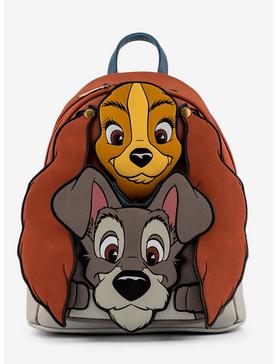Loungefly Disney Lady And The Tramp Mini Backpack, , hi-res