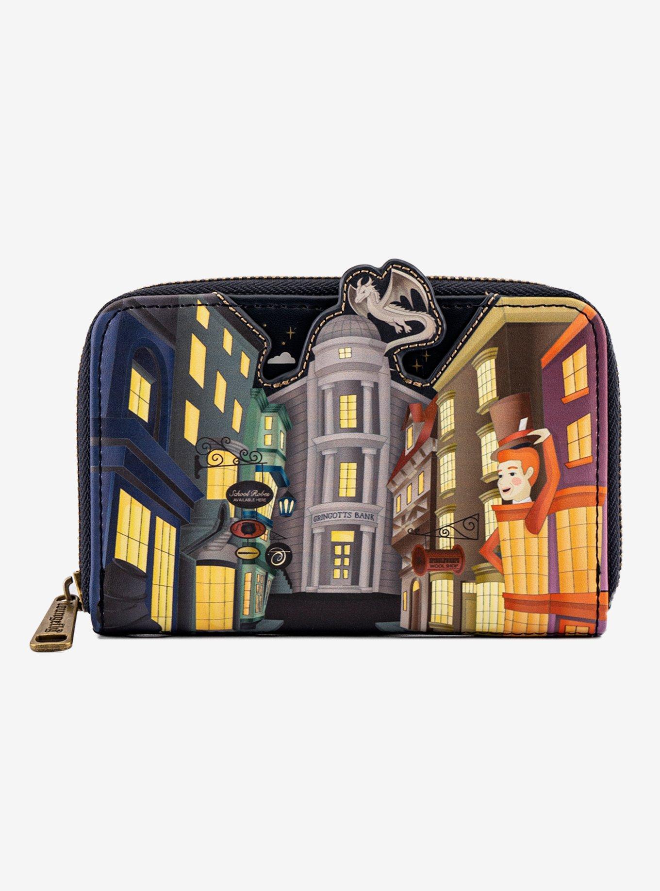 Loungefly Harry Potter Diagon Alley Zip Wallet, , hi-res