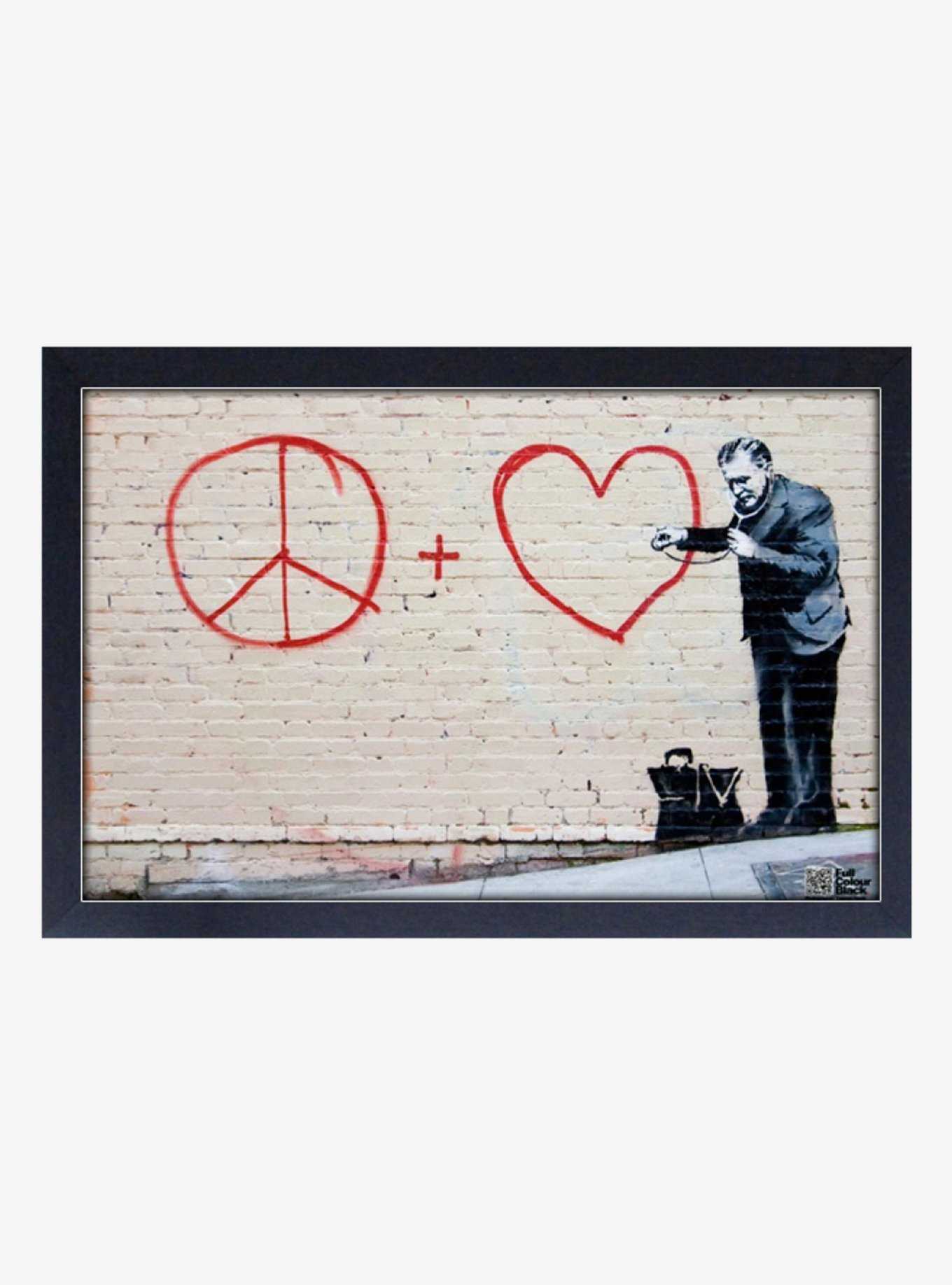 Banksy Cnd Doctor Framed Wood Wall Art, , hi-res