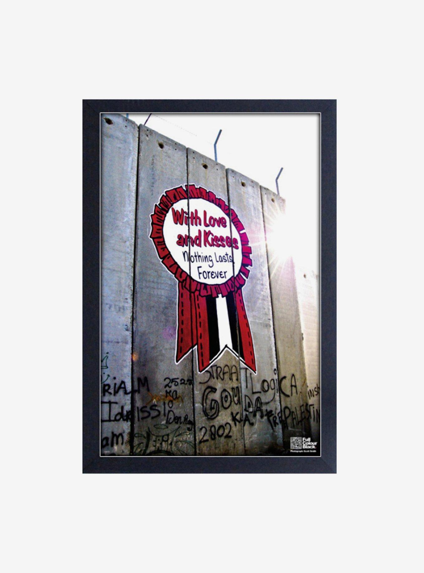 Banksy Nothing Lasts Forever Framed Wood Wall Art, , hi-res