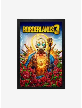 Borderlands 3 Bandit Roses Framed Wood Wall Art, , hi-res