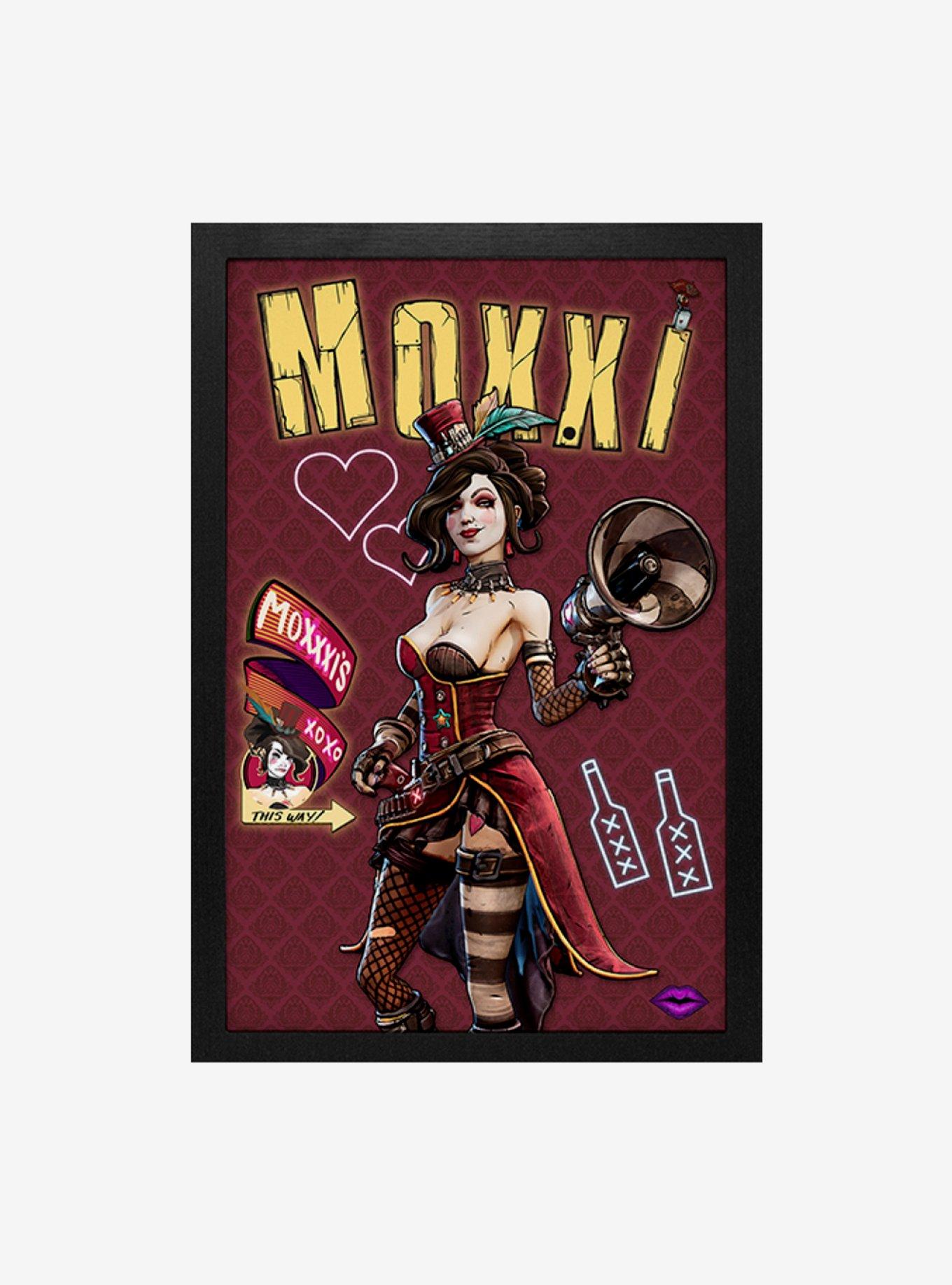 Borderlands 3 Moxxi Framed Wood Wall Art, , hi-res