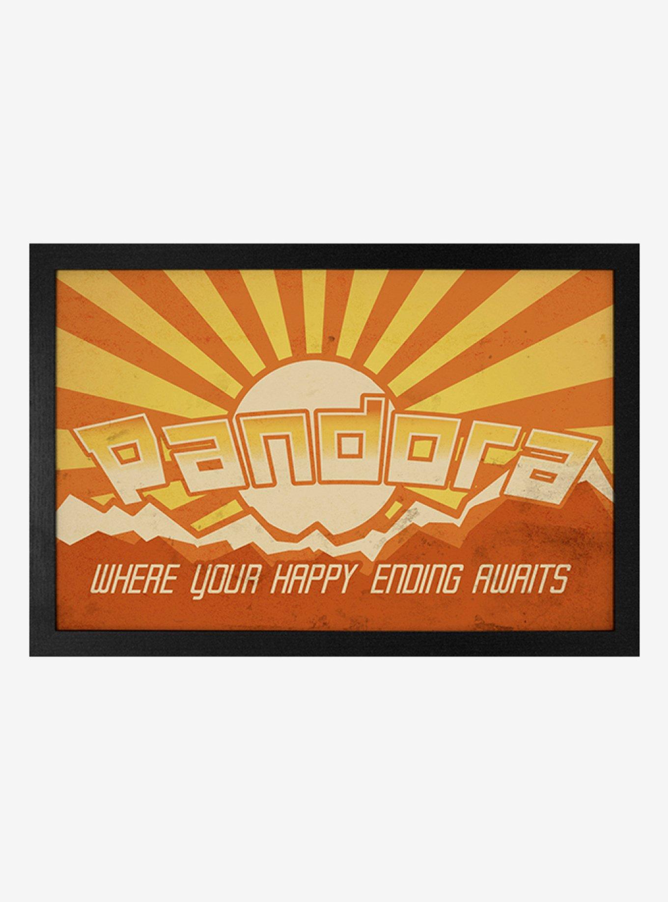 Borderlands 3 Pandora Framed Wood Wall Art, , hi-res