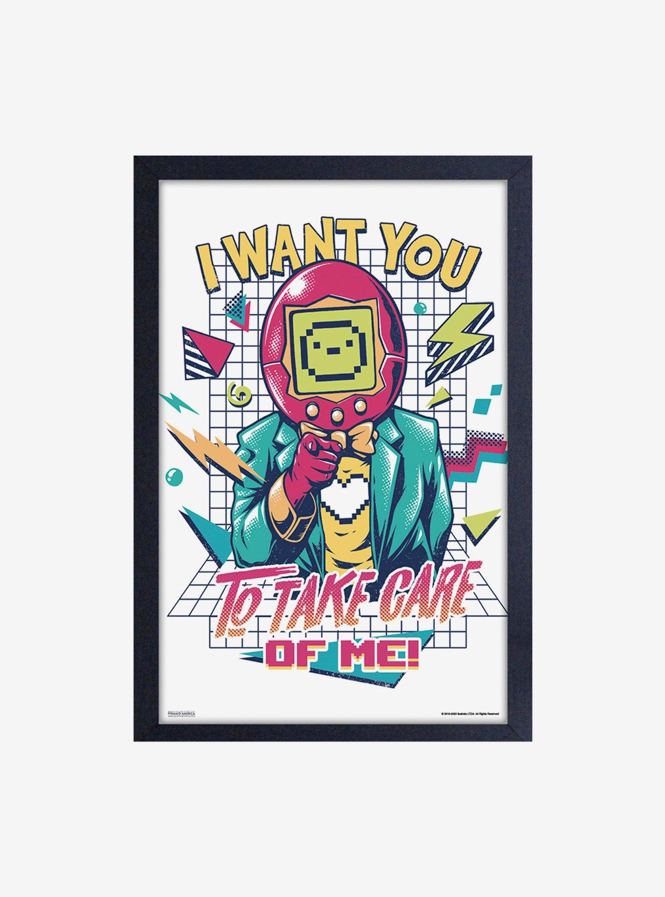 Illustrata Samagotchi Framed Wood Wall Art, , hi-res
