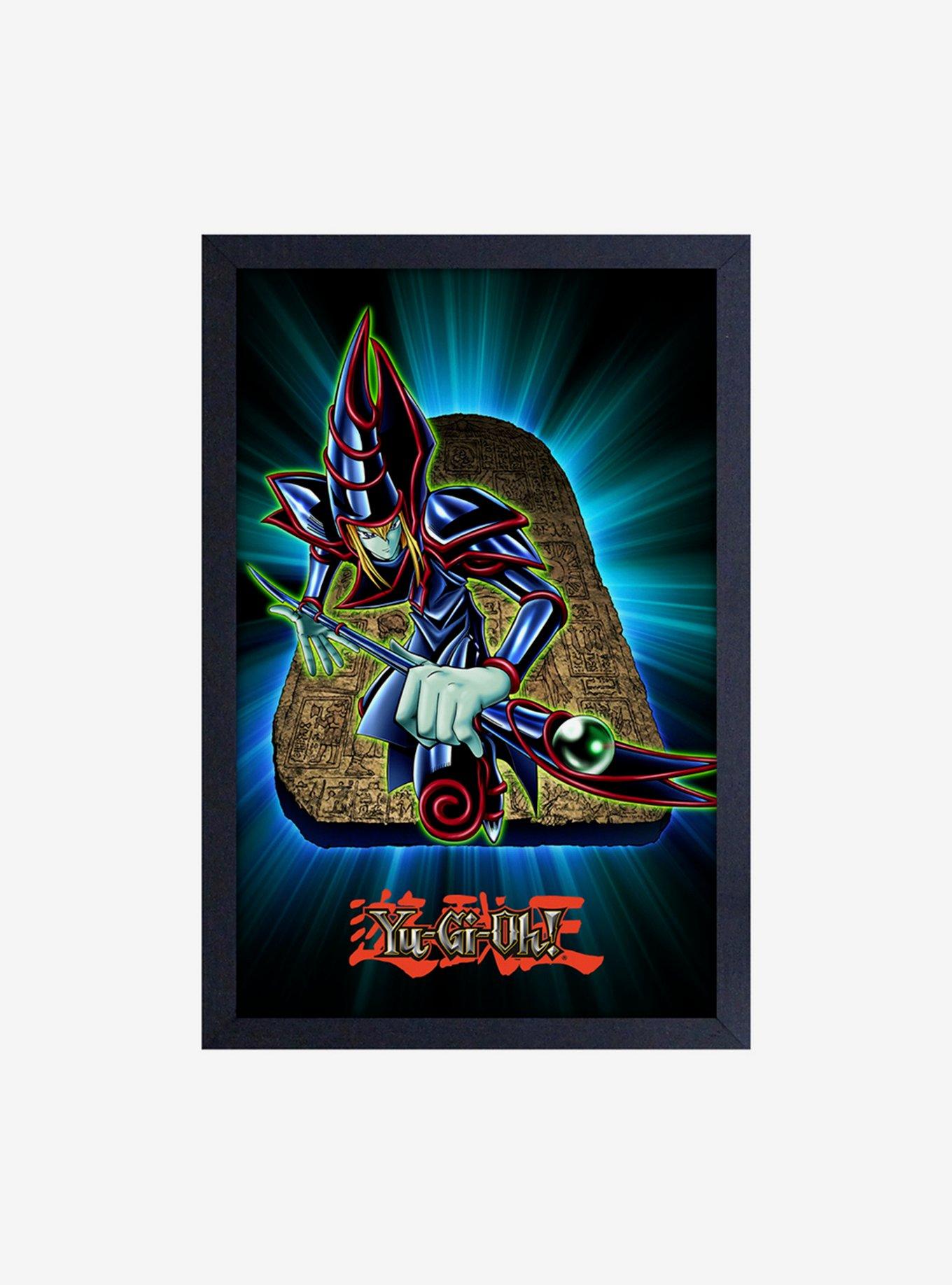 Yu-Gi-Oh Dark Magician Framed Wood Wall Art, , hi-res