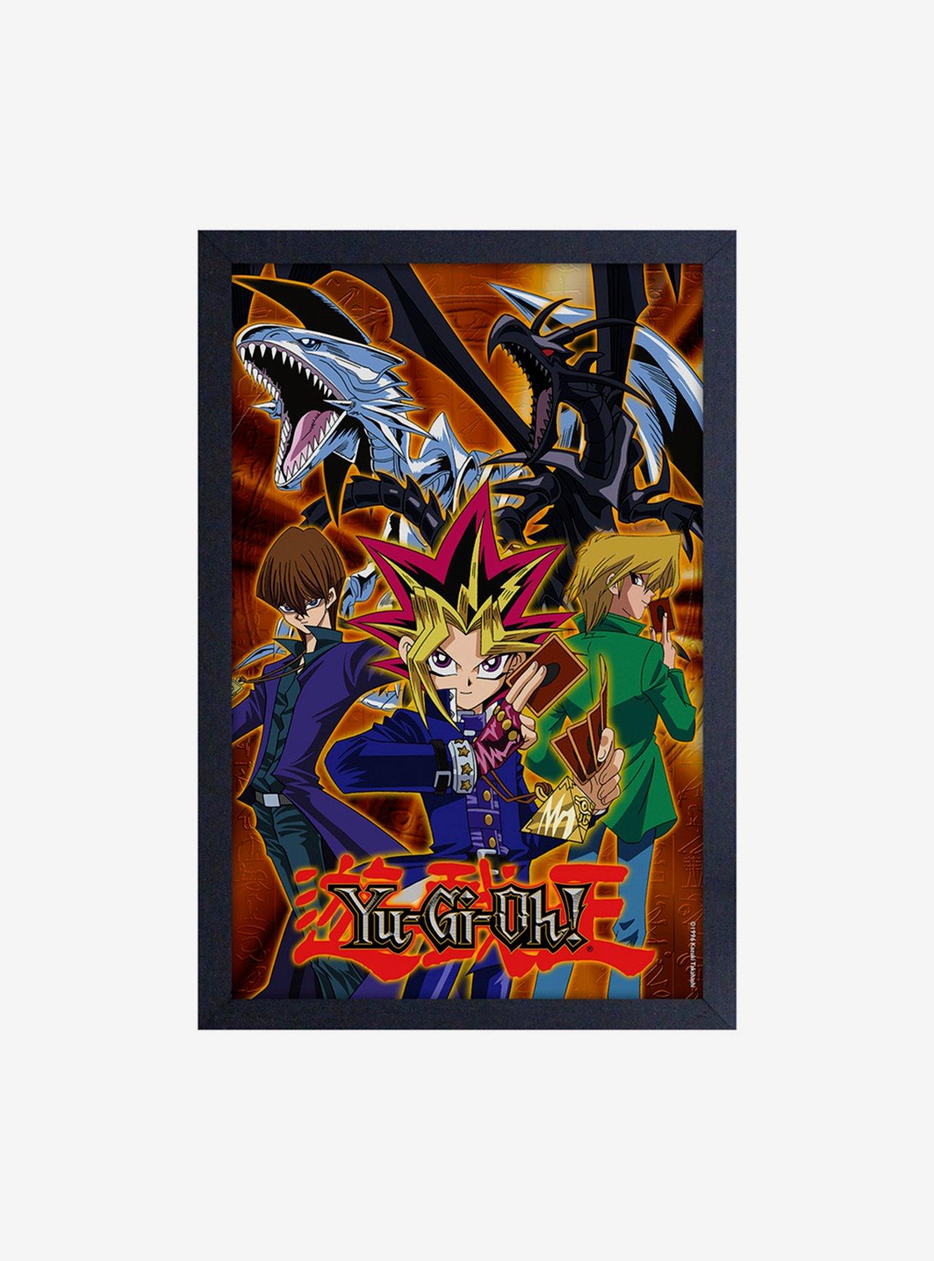 Yu-Gi-Oh S2 Collage Framed Wood Wall Art, , hi-res