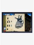 Banksy Gantry Rat Framed Wood Wall Art, , hi-res