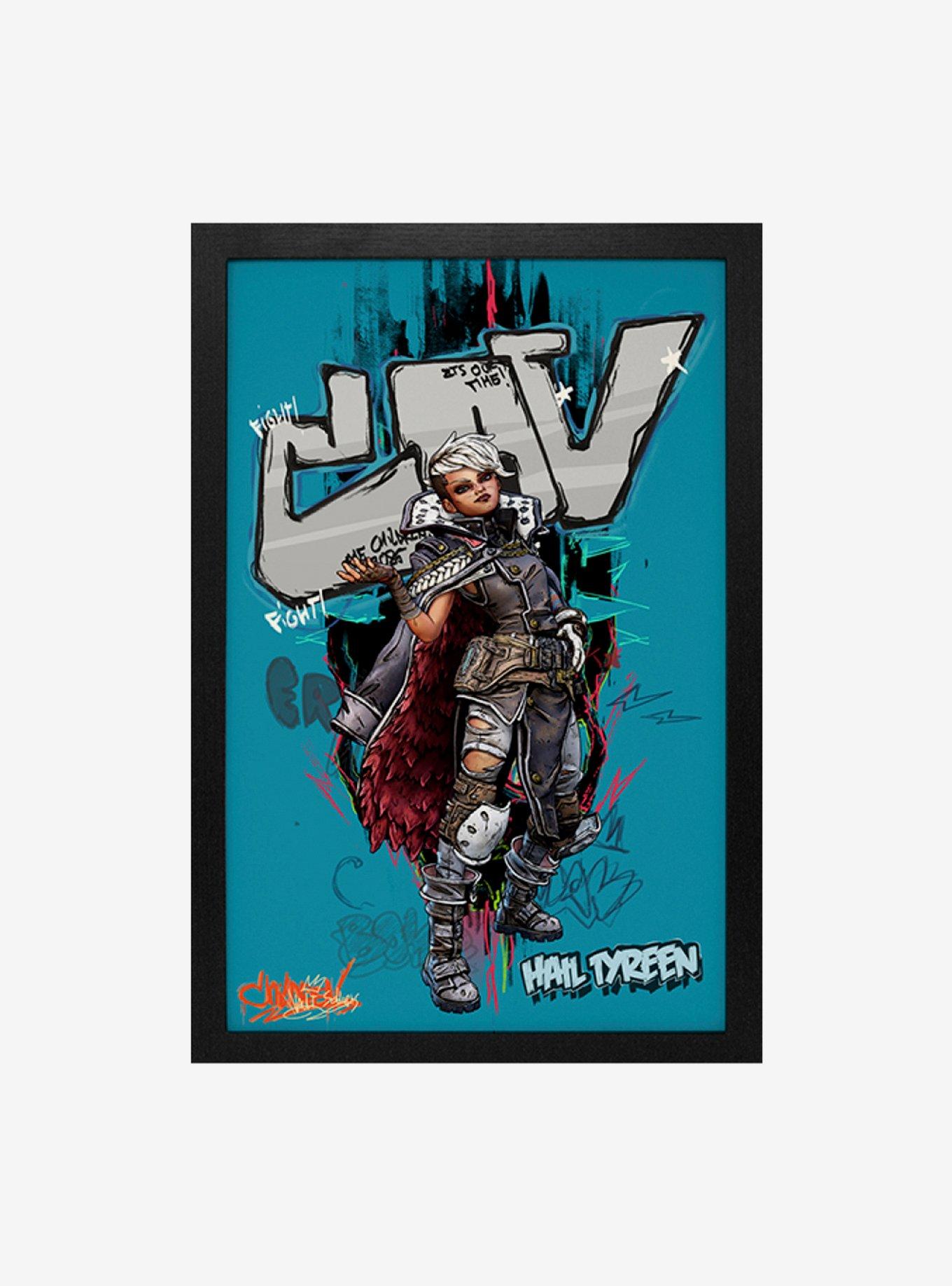 Borderlands 3 Hail Tyreen Framed Wood Wall Art, , hi-res