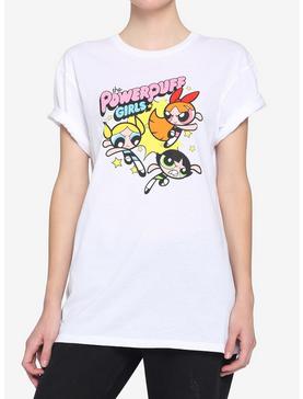 The Powerpuff Girls Trio Boyfriend Fit Girls T-Shirt, , hi-res
