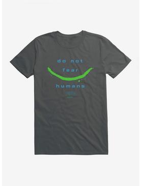 Eden Do Not Fear Humans T-Shirt, CHARCOAL, hi-res