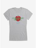 Eden Charge Well Apple Logo Girls T-Shirt, HEATHER, hi-res