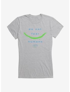 Eden Do Not Fear Humans Girls T-Shirt, HEATHER, hi-res