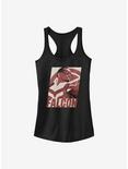 Marvel The Falcon And The Winter Soldier Falcon Poster Girls Tank, BLACK, hi-res