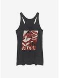 Marvel The Falcon And The Winter Soldier Falcon Poster Girls Tank, BLK HTR, hi-res