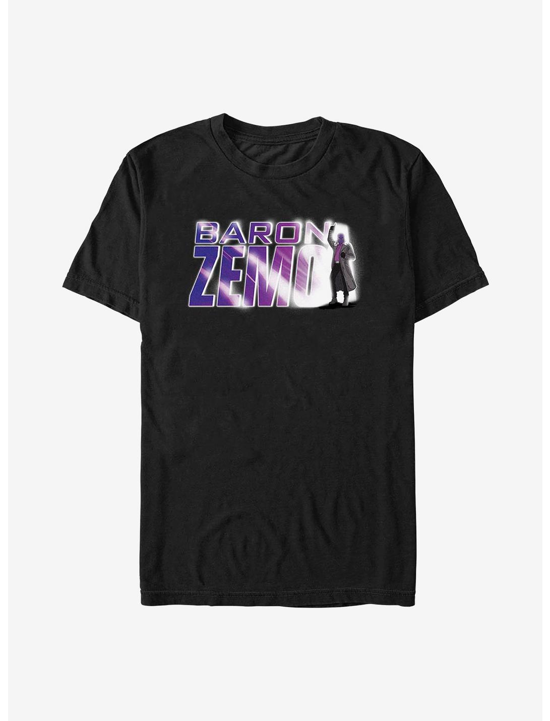 Marvel The Falcon And The Winter Soldier Baron Zemo T-Shirt, BLACK, hi-res